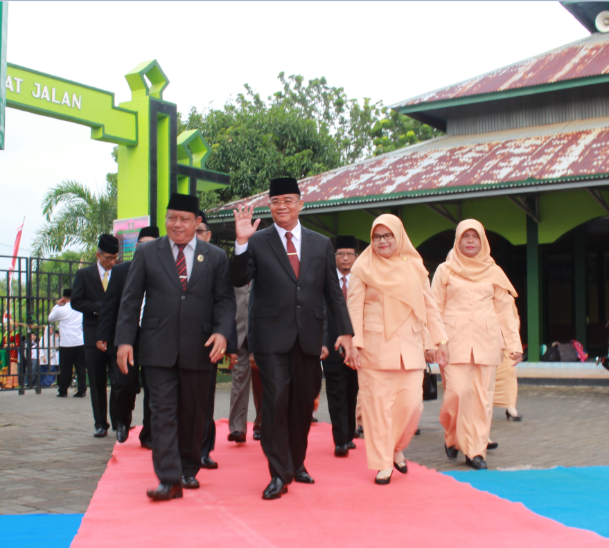Kanwil Kemenag Provinsi Bengkulu melaksanakan upacara Hari Amal Bakti (HAB) ke-73
