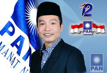 Wahyu Bacaleg dari Partai PAN Kota, Optimis Memenangkan Pemilu 2019  