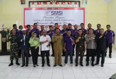 Bupati Mian: SMSI Berperan Strategis dalam Penyebarluasan Informasi Pembangunan   di Daerah