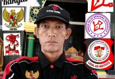 Ketua umum Ormas Maju Bersama Bengkulu (OMBB), M. Diamin