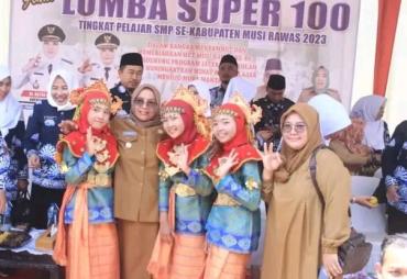 Meriah, Wakil Bupati Mura Hadiri Final Lomba Super 100 Tingkat SMP 